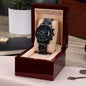 litzzy To My Husband - I May Not Be Your First Date - Litzzy Engraved Premium Watch - Gift For Husband Watches Luxury Box  