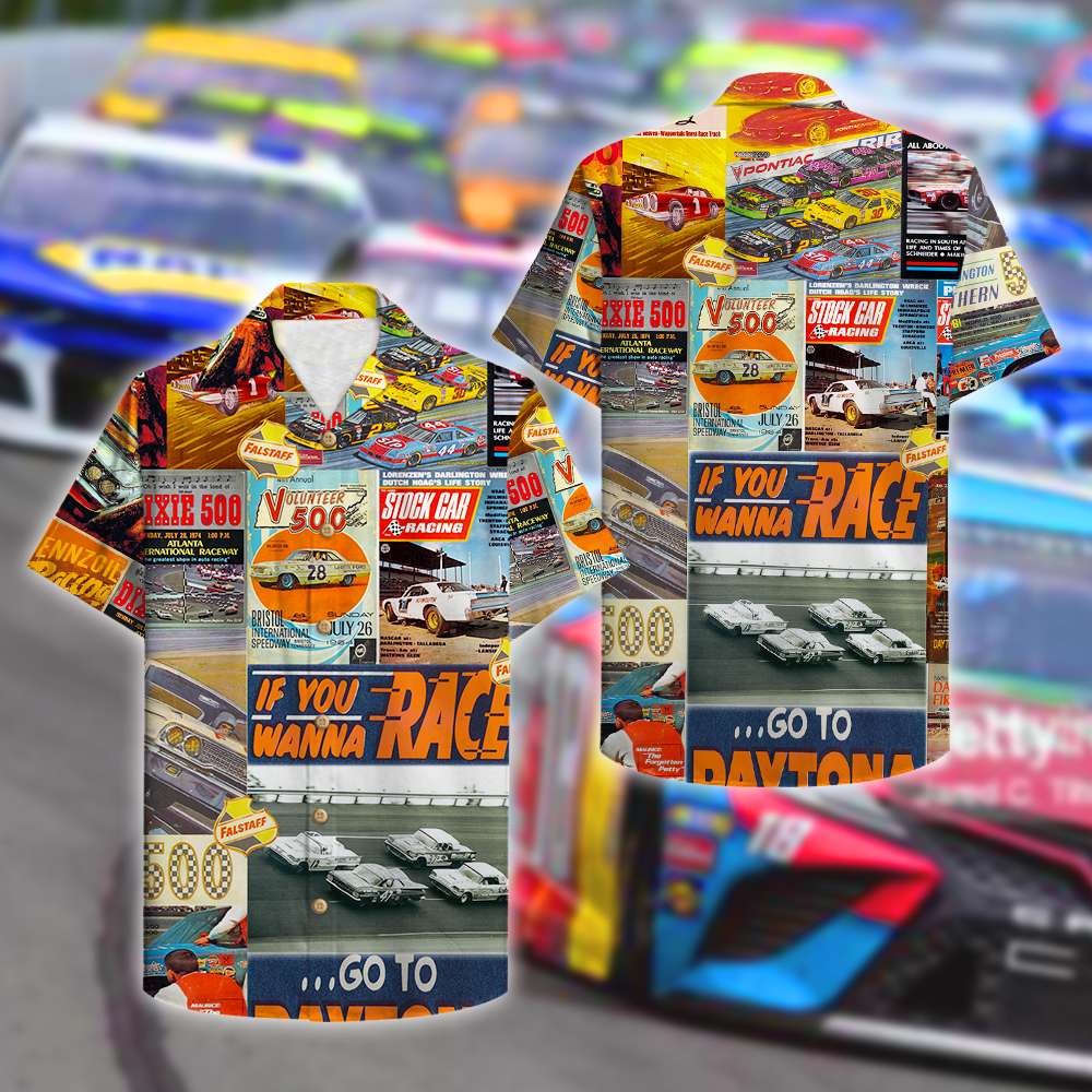 litzzy Stock Car Racing Magazine Hawaiian Shirt, Aloha Shirt Hawaiian Shirt For Men, Woman, Litzzy Aloha Shirt Hawaii Shirt   