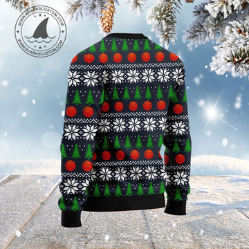 litzzy Holly Basket Basketball Christmas HZ102616 Ugly Christmas Sweater -  Best Gift For Christmas, Noel Malalan - Christmas Signature sweater   