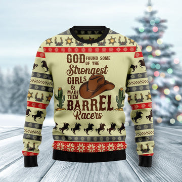 litzzy Rodeo Girl HZ102007 Ugly Christmas Sweater -  Best Gift For Christmas, Noel Malalan - Christmas Signature sweater   