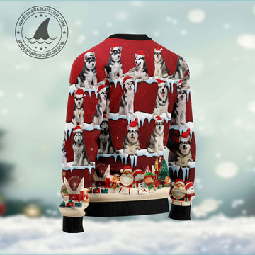 litzzy Golden Retriever HT031103 Ugly Christmas Sweater -  Best Gift For Christmas, Noel Malalan - Christmas Signature sweater   