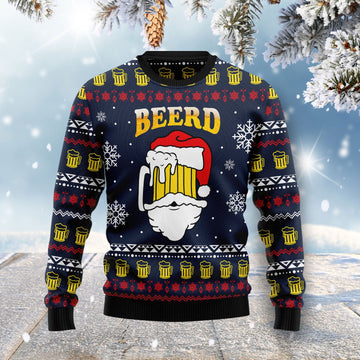 litzzy Santa Beerd HZ101520 Ugly Christmas Sweater -  Best Gift For Christmas, Noel Malalan - Christmas Signature sweater   