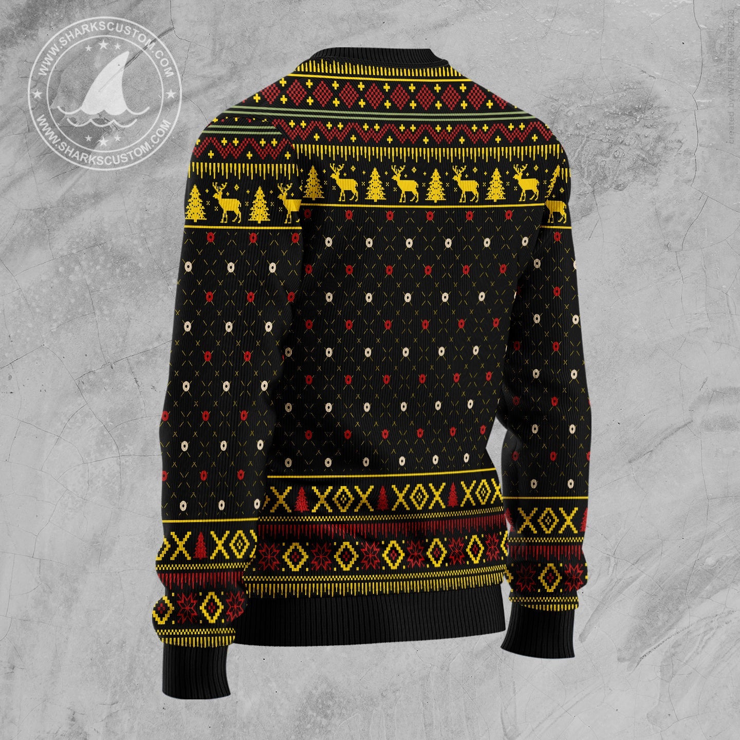 litzzy Goldendoodle Pine D2610 Ugly Christmas Sweater -  Best Gift For Christmas, Noel Malalan - Christmas Signature sweater   
