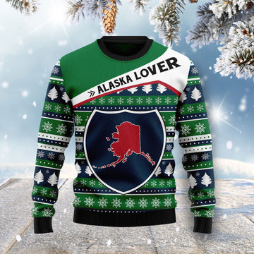 litzzy Alaska Lover HZ101604 Ugly Christmas Sweater -  Best Gift For Christmas, Noel Malalan - Christmas Signature sweater   