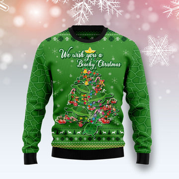 litzzy Turtle Christmas Tree T0311 Ugly Christmas Sweater -  Best Gift For Christmas, Noel Malalan - Christmas Signature sweater   