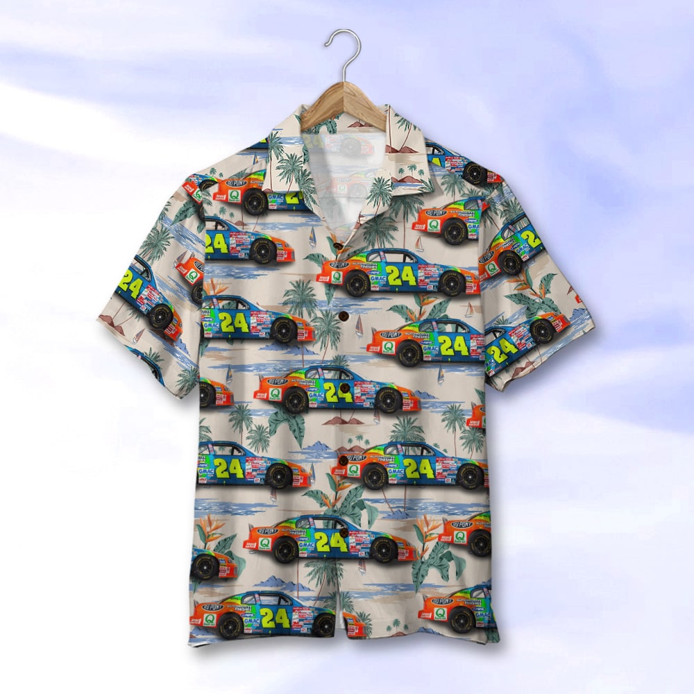 litzzy Custom Racing Photo Hawaiian Shirt, Seamless Tree Pattern, Summer Gift 3 Hawaiian Shirt For Men, Woman, Litzzy Aloha Shirt Hawaii Shirt   