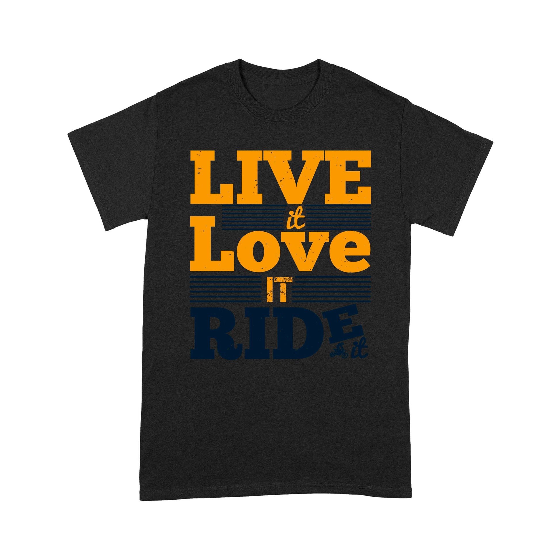 litzzy Live it. Love it. Ride it - Motorcycle T-Shirt | Made in US T-Shirt S Black 