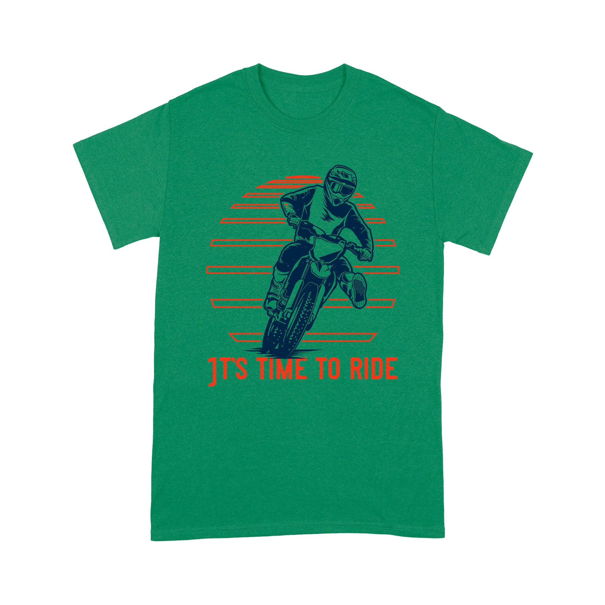 litzzy It's Time To Ride - Motorcycle T-Shirt | Made in US T-Shirt S Kelly 