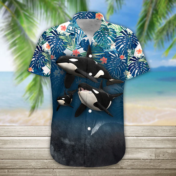 litzzy Summer Whale Hawaiian Shirt, Hawaiian shirt for men, women - Aloha shirt Hawaiian Hawaii Shirt For Summer Hawaii Shirt   