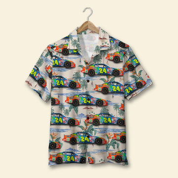 litzzy Custom Racing Photo Hawaiian Shirt, Seamless Tree Pattern, Summer Gift 3 Hawaiian Shirt For Men, Woman, Litzzy Aloha Shirt Hawaii Shirt   