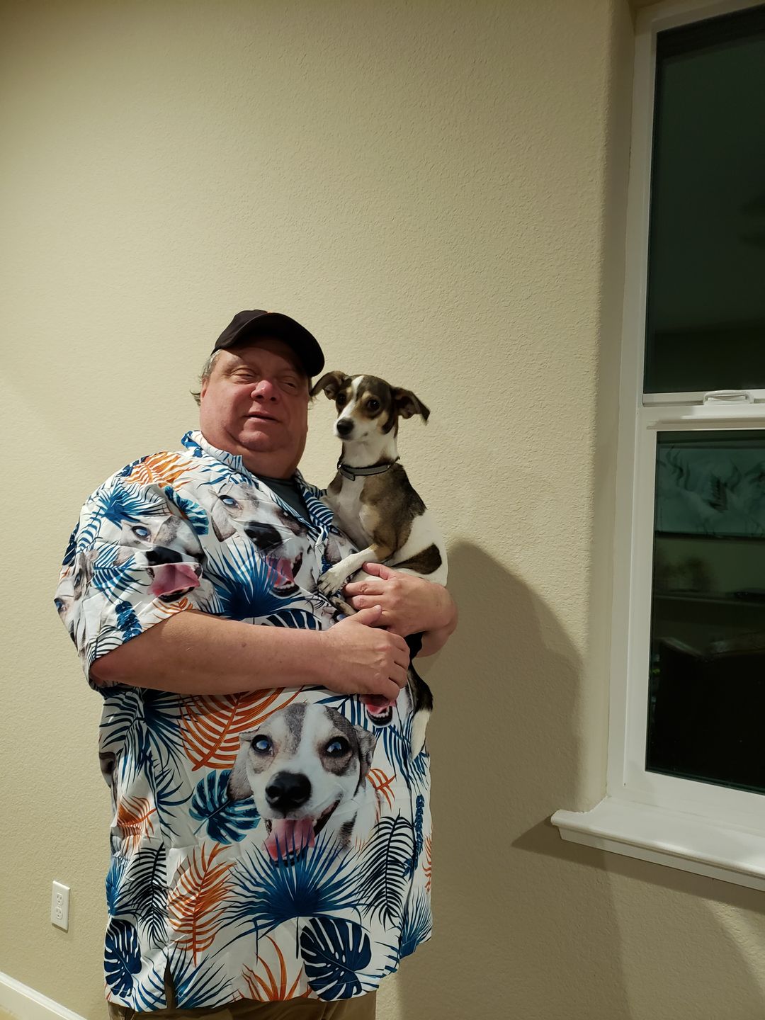 litzzy Custom Leaves Pattern Short-Sleeve Hawaiian Shirt (White Color) Hawaii Shirt   