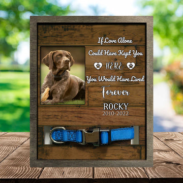 litzzy Dog Memorial Picture Frame Loss Of German Shorthaired Pointer Dog Pet Picture Frame Style 1 8.7 x 10.6 
