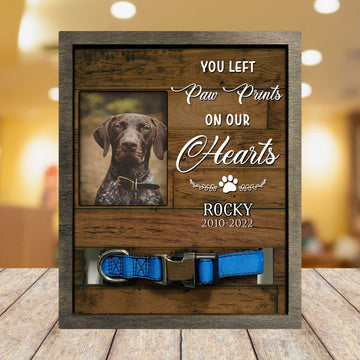 litzzy Best Friends Are Never Forgotten, Personalized Picture Frame Memorial Gifts Pet Picture Frame Style 2 8.7 x 10.6 