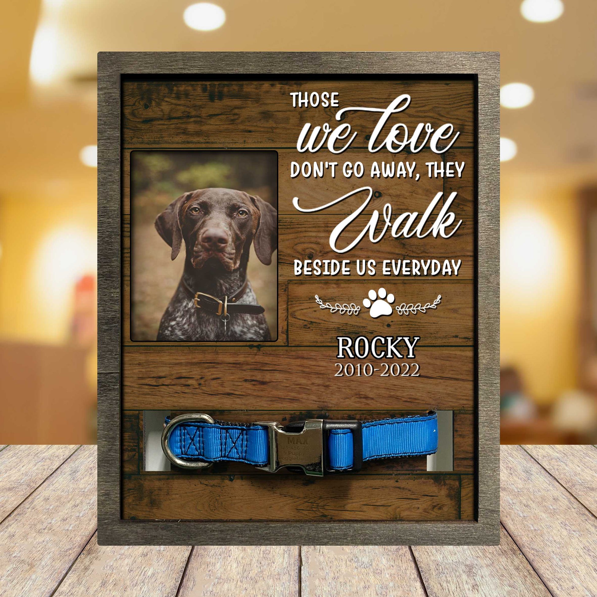 litzzy Best Friends Are Never Forgotten, Personalized Picture Frame Memorial Gifts Pet Picture Frame Style 3 8.7 x 10.6 