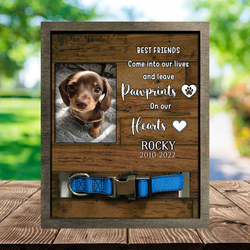 litzzy Memorial Gifts For Loss Of Dog, Passed Away Dog Gifts, Remembrance Gift For A Grieving Pet Owner Pet Picture Frame Style 1 8.7 x 10.6 