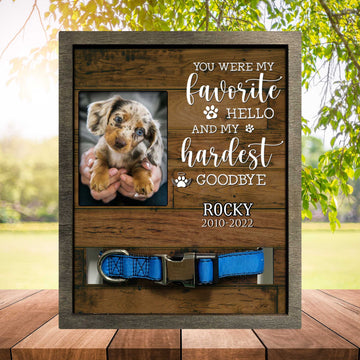 litzzy Pet Loss Gifts For Loss Of Dog, Dog Frames For Pictures Memorial Dog Remembrance, Sympathy Picture Frame Pet Picture Frame Style 2 8.7 x 10.6 