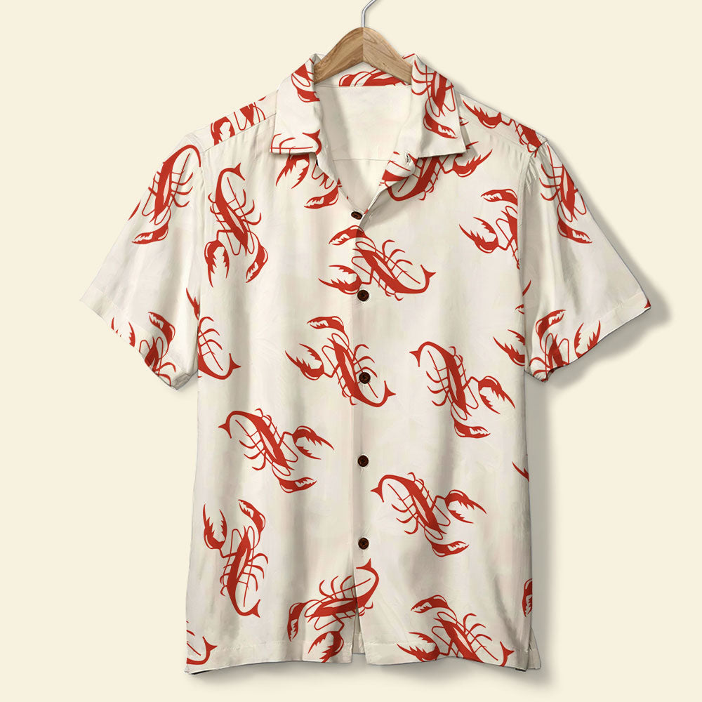 litzzy Crawfish Hawaiian Shirt - Summer Gift Hawaiian Shirt For Men, Woman, Litzzy Aloha Shirt Hawaiian Shirt   