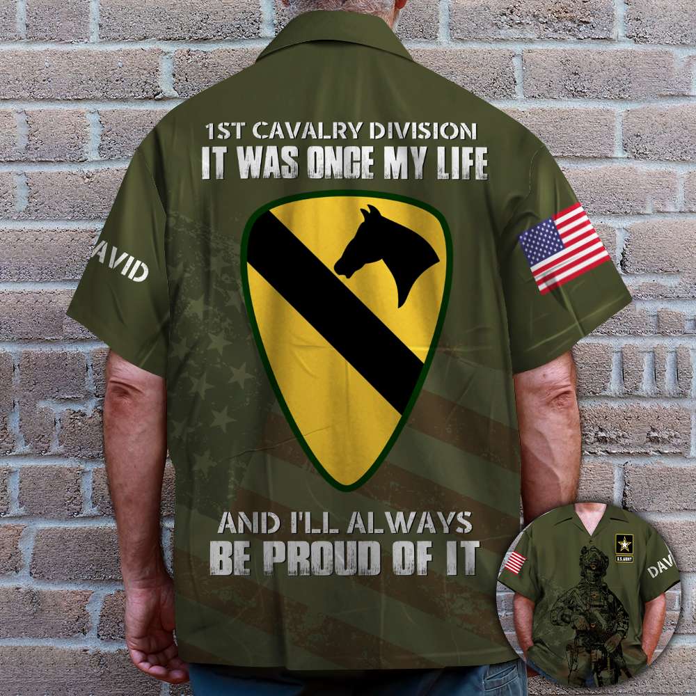 litzzy Custom Military Unit - Personalized Army Veteran Hawaiian Shirt - It Was Once My Lif Hawaiian Shirt For Men, Woman, Litzzy Aloha Shirt Hawaii Shirt   