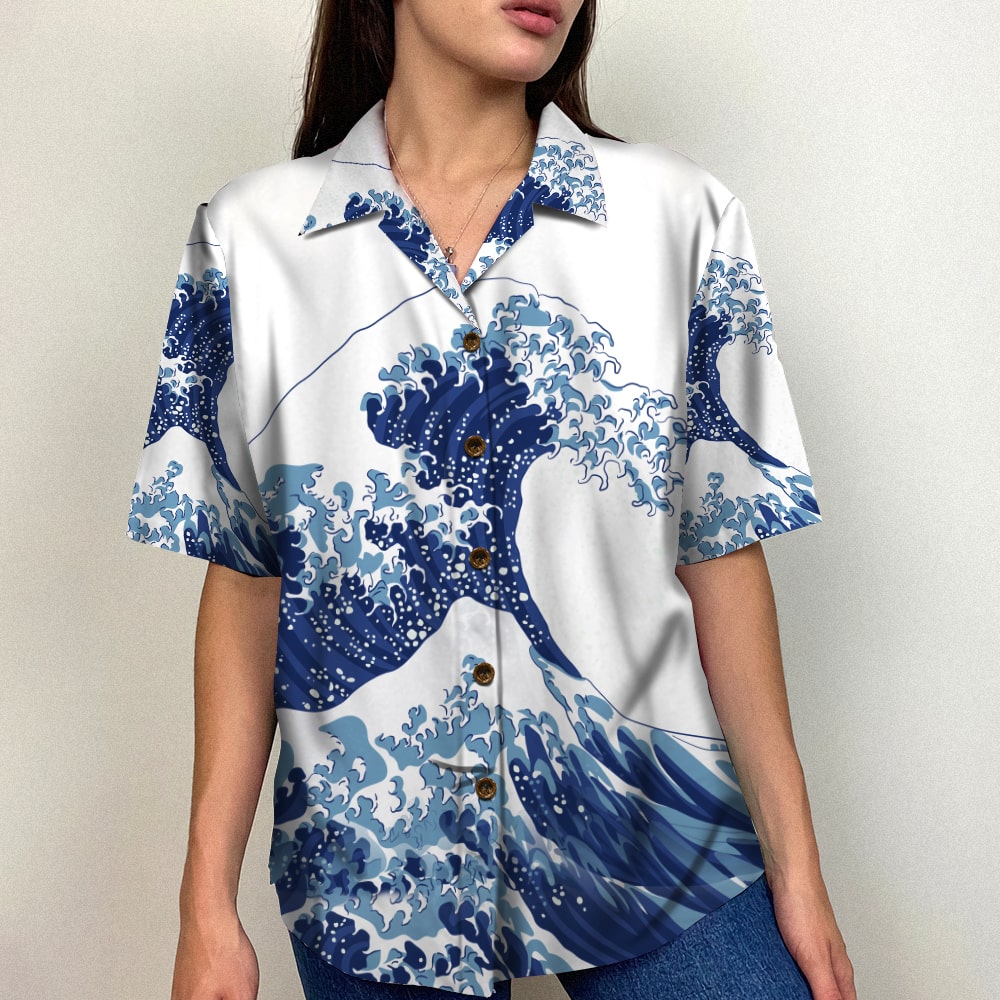 litzzy And Into The Ocean I Go To Lose My Mind Hawaiian Shirt, Gift For Surfing Lovers Hawaiian Shirt For Men, Woman, Litzzy Aloha Shirt Hawaii Shirt   