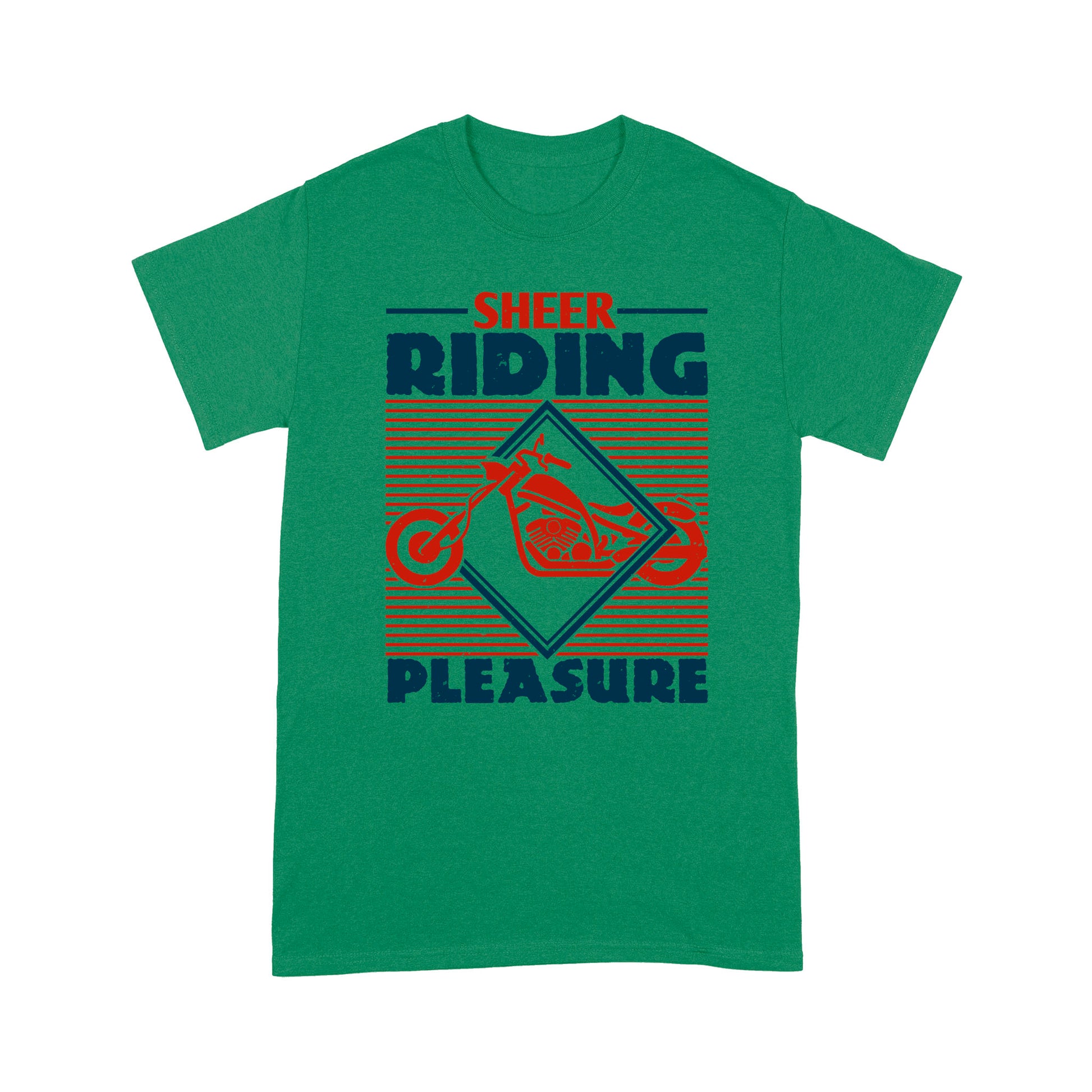 litzzy Sheer Riding Pleasure- Motorcycle T-Shirt | Made in US T-Shirt S Kelly 