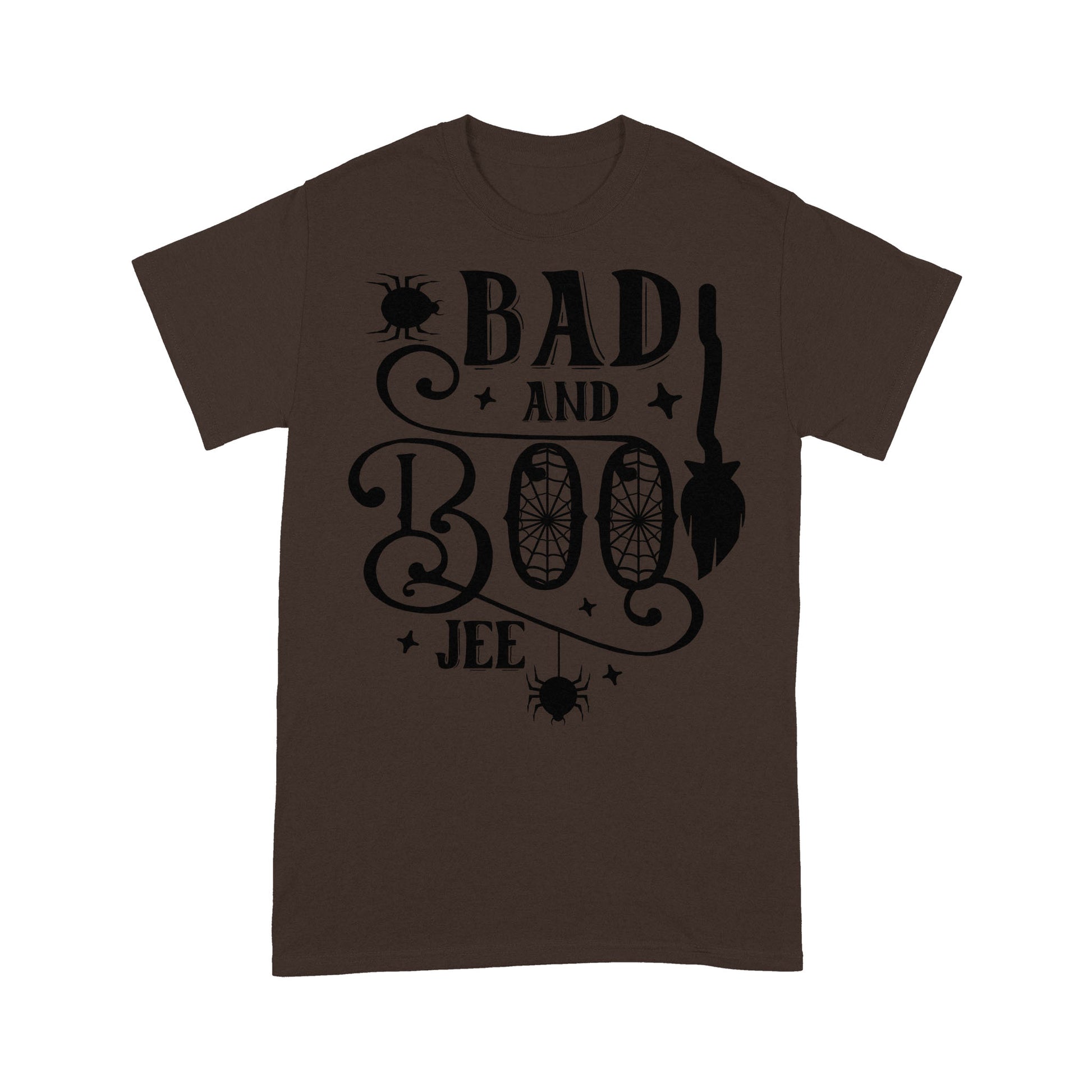 litzzy Bad and BOO Jee |Halloween T-shirt  S Brown 