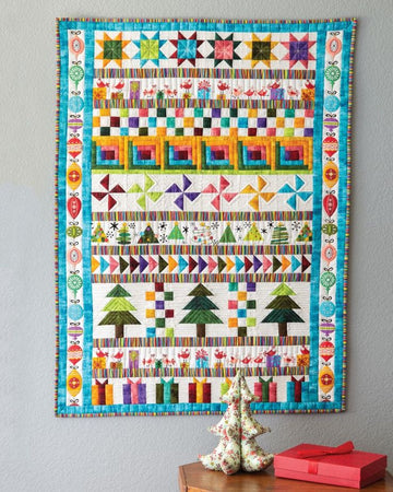 litzzy A Bitty Christmas CLT0611001H Fleece Blanket Quilt Blanket   