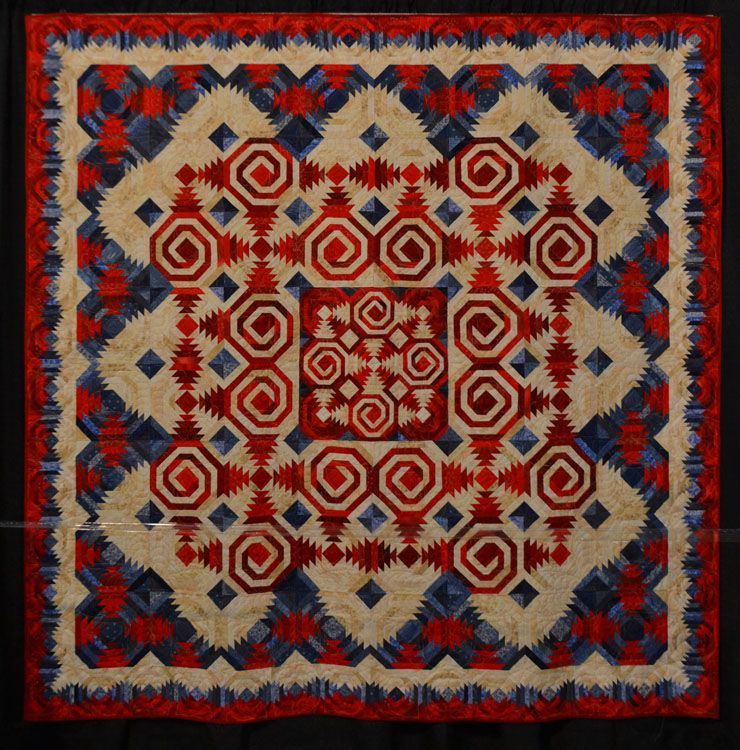 litzzy Abstract Christmas CLA25110013Q Fleece Blanket Quilt Blanket   