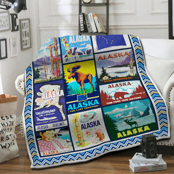 litzzy Alaska Fleece Blanket HST19102605 Fleece Blanket   