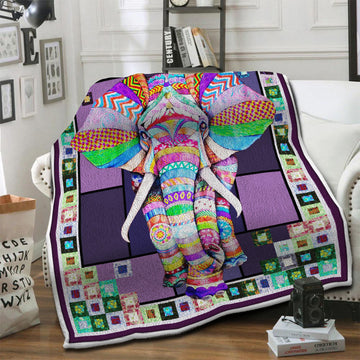 litzzy All Good Thing Are Wild And Free Fleece Blanket HST19101411 Fleece Blanket   
