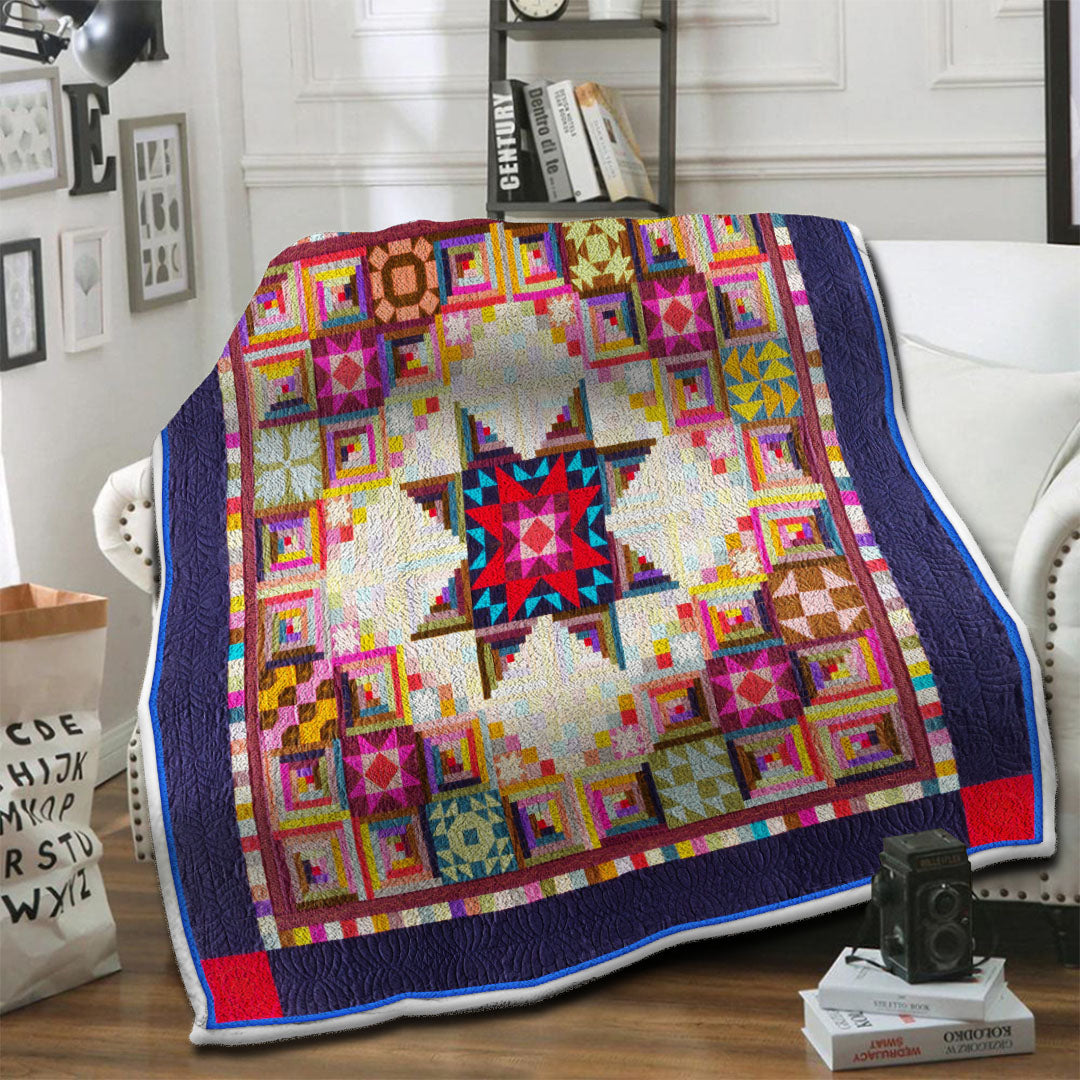 litzzy Amish Fleece Blanket HST19101203 Fleece Blanket   