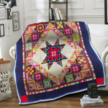 litzzy Amish Fleece Blanket HST19101203 Fleece Blanket   