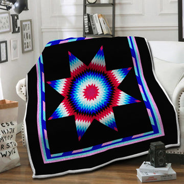 litzzy Amish Fleece Blanket HST19101964 Fleece Blanket   