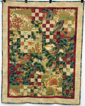 litzzy An Oriental Christmas CLM12120033 Fleece Blanket Quilt Blanket   
