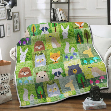 litzzy Anima Fleece Blanket HST191001 Fleece Blanket   