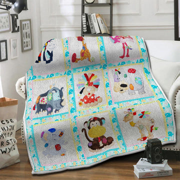 litzzy Animal Fleece Blanket HST19101421 Fleece Blanket   