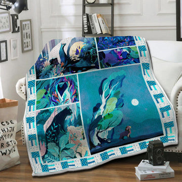 litzzy Animal Fleece Blanket HST19101424 Fleece Blanket   