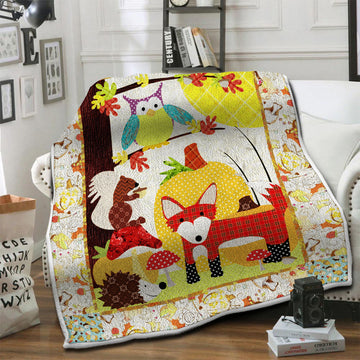 litzzy Animal Fleece Blanket HST19103552 Fleece Blanket   