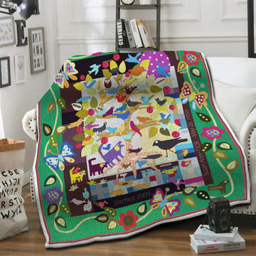litzzy Animal Fleece Blanket HST19103554 Fleece Blanket   