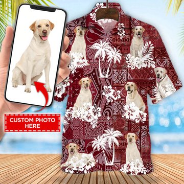 litzzy Custom Photo Pet Hawaiian Shirt, Personalized Hawaiian Shirts, Custom Photo Hawaiian Shirt Hawaii Shirt   