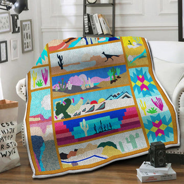 litzzy Arizona Fleece Blanket HST19101609 Fleece Blanket   