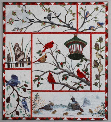 litzzy Audubon Christmas CLA0710008Q Fleece Blanket Quilt Blanket   