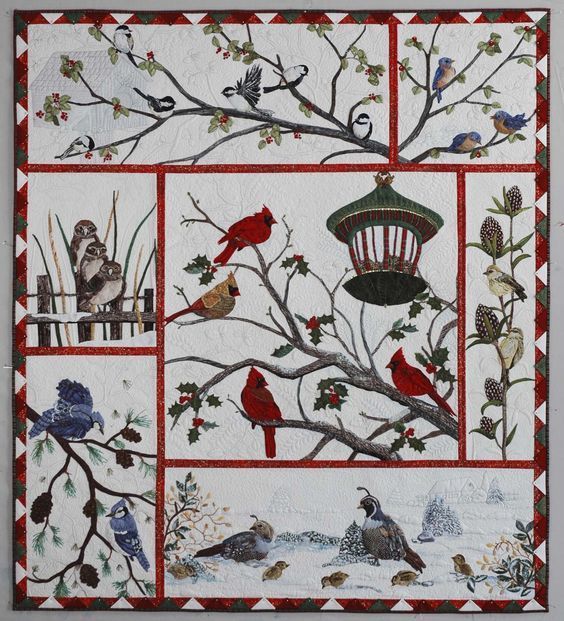 litzzy Audubon Christmas MMC2310119 Fleece Blanket Quilt Blanket   