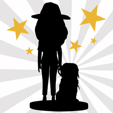 litzzy Fully Customized Woman And Pet Bobblehead from Photo bobblehead   