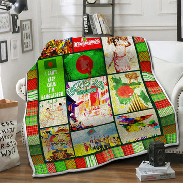 litzzy Bangladesh Fleece Blanket HST19102619 Fleece Blanket   
