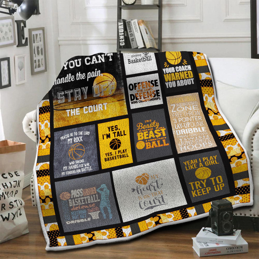 litzzy Baseball HQT1610409 Fleece Blanket Fleece Blanket   