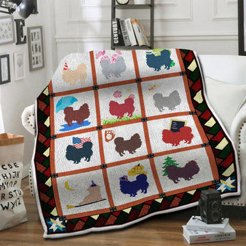litzzy Basenji Fleece Blanket HST1910516 Fleece Blanket   