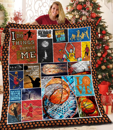 litzzy Basketball Fleece  Blanket HST1910819 Quilt Blanket   