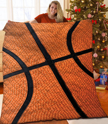 litzzy Basketball Fleece Blanket HST25101973 Quilt Blanket   