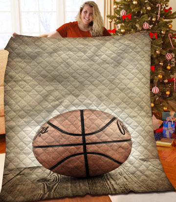 litzzy Basketball Fleece Blanket HST25101977 Quilt Blanket   