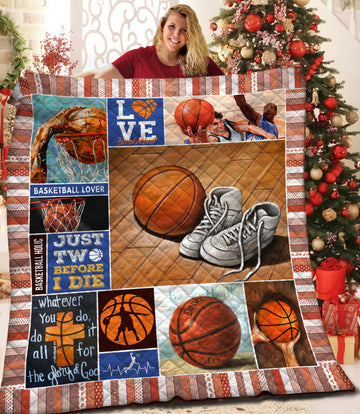 litzzy Basketball HQT161058 Fleece Blanket Quilt Blanket   